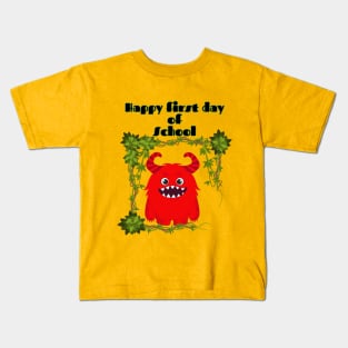 Happy first day of school Kids T-Shirt